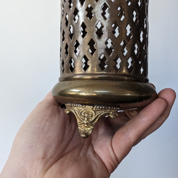 Brass incense burner - Picture 3 of 7